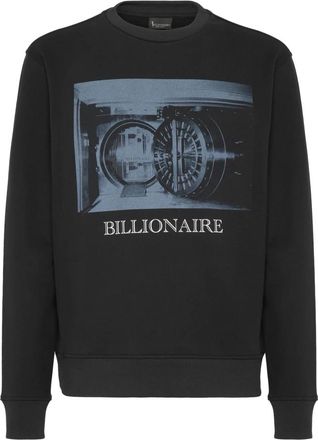 Billionaire Boys Club Crewneck Sweatshirt - Heren - Sweatshirts - Zwart - 3XL - Katoen - Hoodies & sweatvesten