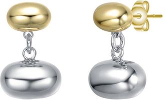 Rachel Glauber 14K Plated Drop Earrings