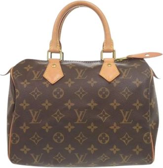 Louis Vuitton Pre-owned Vintage Monogram Handbag - Dames - Vintage Handtas - Bruin - ONE Size - Leer - Vintage