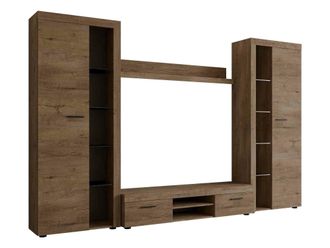 Mirjan24 Mobilier1 - Conjunto De Sal&oacute;n Tucson 107, Roble De Lefkada