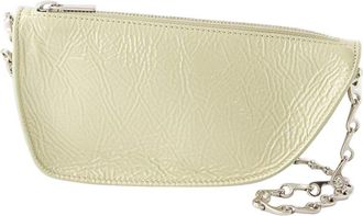 Burberry Beige Lambskin Leather Micro Sling Shield Crossbody, Never Carried (Authentic Pre-Loved)