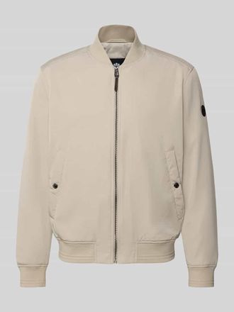 Joop Jacke mit Stehkragen und Rei&szlig;verschluss Modell Arik in Beige, Gr&ouml;&szlig;e 46