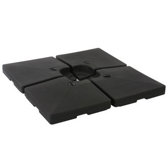 Hhg Hhg - Parasolero 478, Parag&uuml;ero Sem&aacute;foro Parag&uuml;ero De Mercado Para Cruz De Tierra, Rellenable 124kg