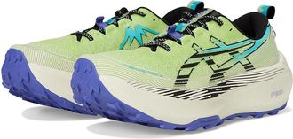 Asics Trabuco Max 4 Mens Running Shoes Lime Green/Black : 10.5 D - Medium, Synthetic