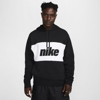 Nike Mens Nike Sportswear Pullover Hoodie in Black | HQ2477-011