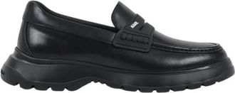 Karl Lagerfeld Loafers - Heren - Loafers - Zwart - 46 EU - Leer - Schoenen