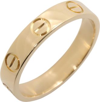 Cartier Gold Yellow Gold (18K) Band Ring (Pre-Owned)