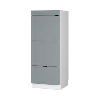 Vicco Armario Para Microondas Fame-line, Azul Claro-gris, 60 Cm