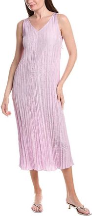 Eileen Fisher Eileen Fisher Pleated Silk Flare Dress