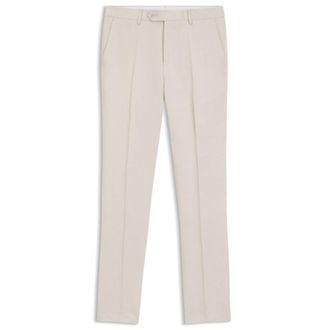 BOSS BY BECKHAM slim-fit pants with micro pattern