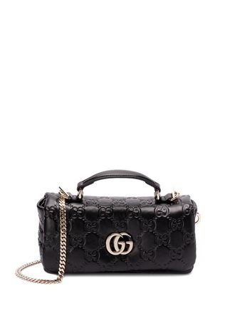 Gucci GG Milano mini shopper - Zwart