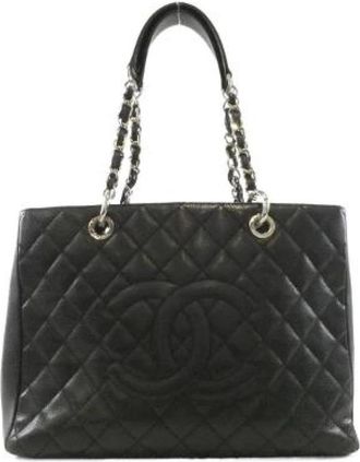 Chanel Pre-owned Lamslederen Schoudertas - Dames - Vintage Schoudertas - Zwart - ONE Size - Leer - Vintage