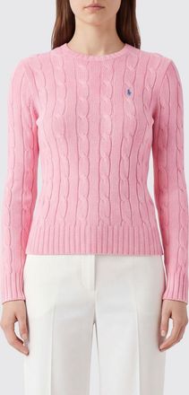 Polo Ralph Lauren Maglia girocollo slim fit in cotone con logo ricamato