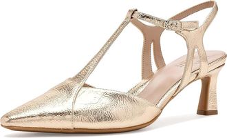 Naturalizer Torin High Womens Heels Light Champagne Meta : 9.5 W (C), Faux Leather