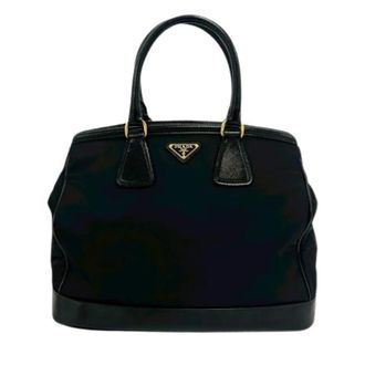 Prada Pre-owned Vintage Nylon Handbag - Dames - Vintage Handtas - Zwart - ONE Size - Nylon - Vintage