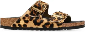 Birkenstock Arizona Leopard-print Sandals