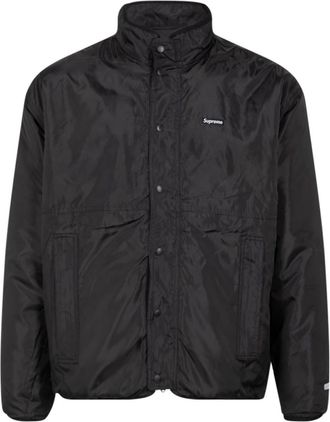 SUPREME Geo reversible windstopper fleece jacket - unisex - Fabric - M - Black