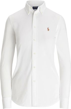 Ralph Lauren Slim Fit Knit Cotton Oxford Shirt