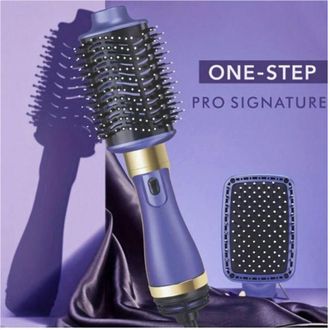 Trade Shop Trade Shop - Secador De Pelo De Volumen De Venta 2 En 1 Cepillo El&eacute;ctrico De Aire Caliente Profesional