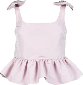 Nina Ricci Tops, Dames, Roze, L, Polyester, Elegante top in polyester mix
