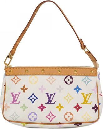 Louis Vuitton Blanc Pouch (Pre-Owned)