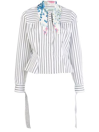 Off-white Camicia a righe - Bianco