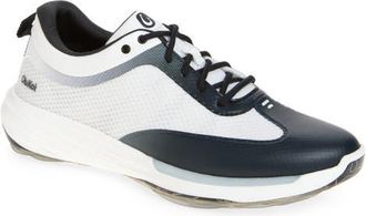 Olukai Makena Golf Shoe in Bright White /Lava Rock at Nordstrom, Size 10.5