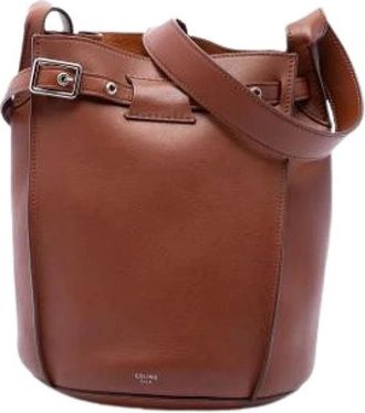 Celine Pre-owned The Big Bucket - Pre-owned - Mujer - Marr&oacute;n - ONE SIZE