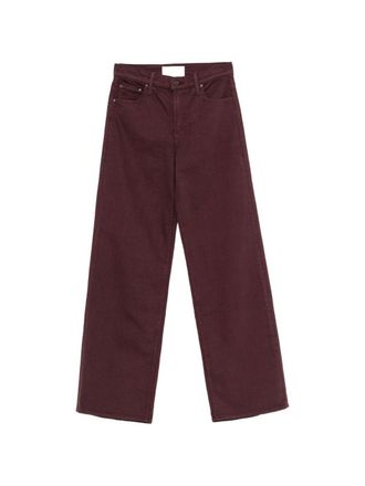 Mother Moeder jeans met wijde pijpen