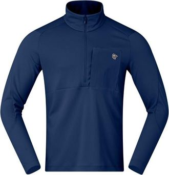Norr&oslash;na Femund Warm1 Half-Zip Fleecepullover f&uuml;r Herren | blau