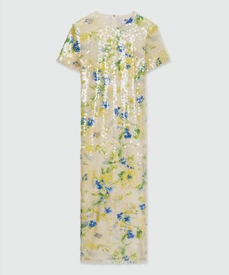 Msgm Bicolor Polyester Cocktail Womens Dress