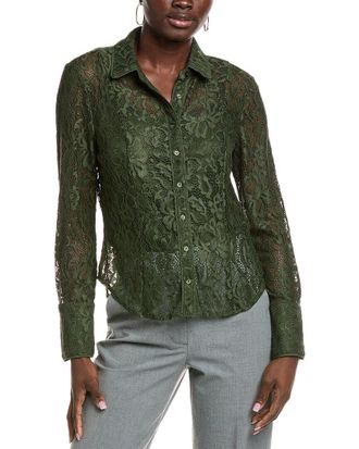 Nanette Lepore Lace Shirt