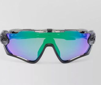 Oakley performance wraparound sunglasses adjustable nose pads