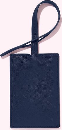 Stoney Clover Lane Textured Luggage Tag In Sapphire