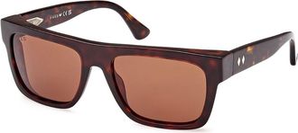 Web Eyewear Web WE0334 52E Mens Sunglasses Tortoiseshell Size 56