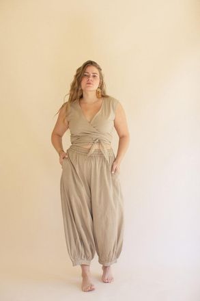 Kalalou Drawstring Balloon Pant