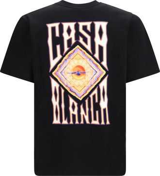 Casablanca Hermons Mirage T-Shirt - Black