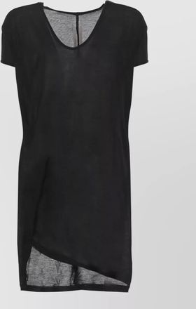 Rick Owens viscose silk sleeveless t-shirt