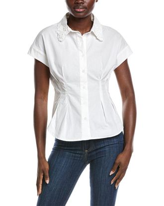 Gracia Darted Cap Sleeve Top