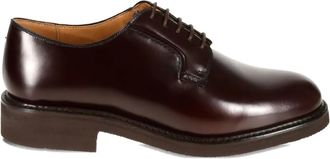 Berwick 1707 Leren derby schoenen - Bruin