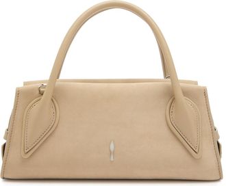 Christian Louboutin Venus Nubuck top Handle bag - Cream - One Size