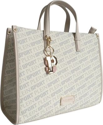Plein Sport Rode Heuvel Witte Crossbody Tas - Dames - Outdooraccessoires - Wit - ONE Size - Fitness