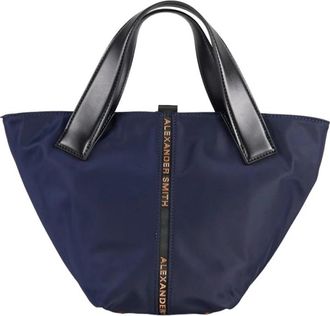 Alexander Smith Lauren Small Tote - Dames - Shoppers - Blauw - ONE Size - Nylon - Tassen