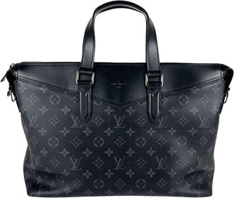 Louis Vuitton Black Gray Monogram Eclipse Monogram Eclipse Handbag Shoulder Bag (Pre-Owned)