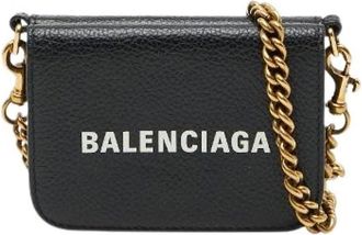 Balenciaga Pre-owned Cross Body Bags, female, Black, Size: ONE SIZE Pre-owned Vintage Cross Body Bag