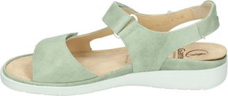 Ganter 200181 Gina - Dames - Sandalen - Groen - 43 EU - Leer - Schoenen