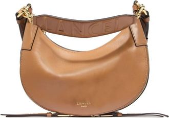 Lancel Origami S Schoudertas - Dames - Schoudertassen - Bruin - ONE Size - Leer - Tassen
