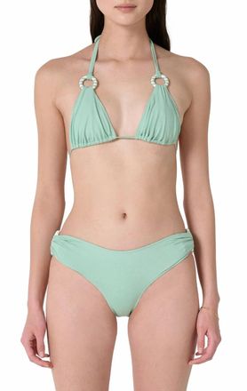 Marysia Swim Del Mar Bikini Top In Mint