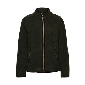 Barbour Laven Fleece - Dames - Zomerjassen - Groen - L - Polyester - Jassen