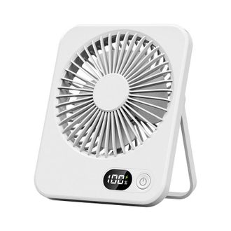 OEM Ventilador De Mesa Summer Series: Flujo De Aire Potente Y Ultrasilencioso Para La Oficina Y El Hogar, Port&aacute;til Y Plegable Para Viajes, 5 Velocidades, 